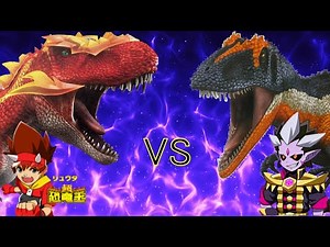 【#恐竜キング 】ティラノサウルスDT 戦慄！オメガフェニックス！！(GomaHiddenMode)【#DinosaurKing /#Takeちゃんねる】