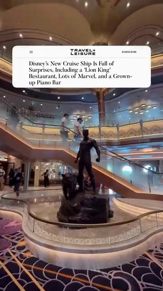 Disney's New Cruise Ship is Full of Surprises