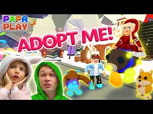 Обзор Дома, Машин и питомцев Кати в Adopt Me