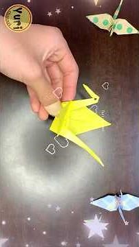 【折り紙】鶴✨How to make a paper crane#鶴#つる#क्रेन#Crane#학#grue#Craft#簡単#折り方#おりがみ#origami#ओरिगामी#摺紙#종이접기