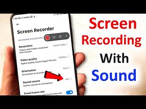 How to Record mobile screen with Internal sound & mic | Mobile ka screen recording kaise kare