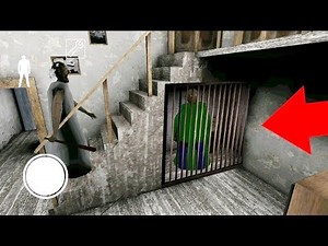Granny Mod Baldi's basics - Granny caught Baldi teacher in the cage - The Horror Full Gameplay