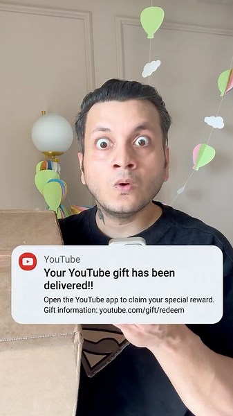 SURPRISE GIFT FROM YOUTUBE ▶️🎁😱 #shorts #youtubeshorts #cricket #unboxing #ball #funny