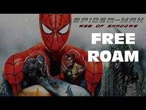 Spider-Man Web of Shadows FREE ROAM GAMEPLAY