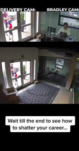 Our office has new open door policy #fail #viral #glasssmash #fyp #foryoupage