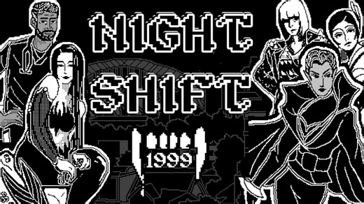 1-Bit Vampire Visual Novel Night Shift: 1999 Steam Demo Now Available