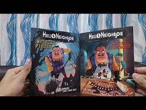 HELLO NEIGHBOR BOOKS UNBOXING