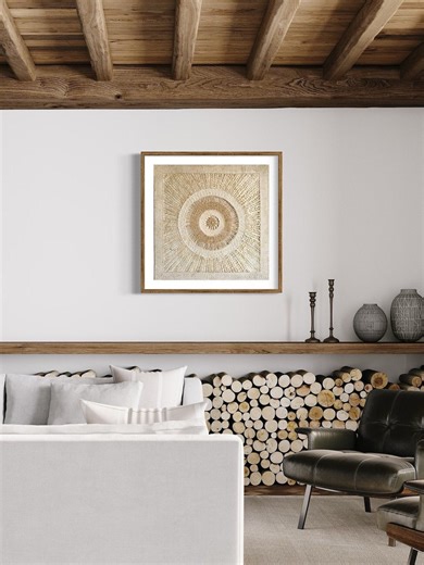 Handmade Mexican Amate Paper Wall Art – XL 31.25x31.25 Modern Mexican Art (unframed) - Etsy