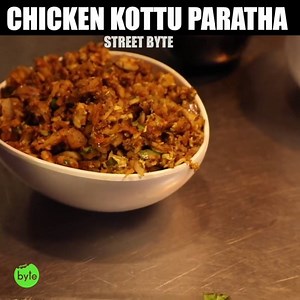 12K views · 75 reactions | Amazing Chicken Kottu Paratha | Indian Street Food Address: Izzathnagar, Kothaguda, Hyderabad, Telangana 500084 | Street Byte | Facebook