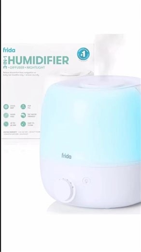 How to Help Your Baby Breathe Easier at Night | Fridababy 3‑in‑1 Humidifier