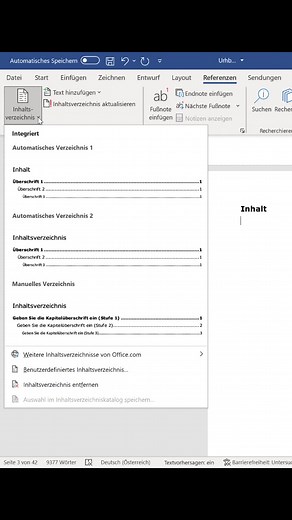 Microsoft Word Tips and Tricks for School | Table of Contents Hack