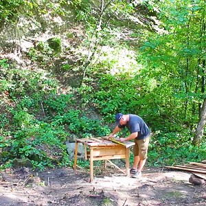 He built Wooden House with his own Hands | Alex Bushcraft