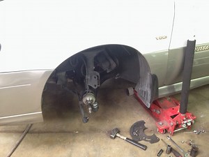 2000-2004 Front wheel bearing replacement