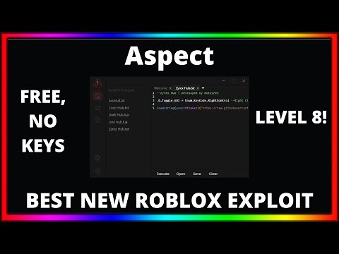 Aspect | BEST NEW ROBLOX HACK | LEVEL 8 | NO KEYS | DARK HUB | ANY GAME | FREE ROBLOX CHEAT/EXECUTOR