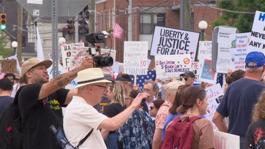126K views · 6.3K reactions | "No Kings" protests are going on around the country, including here in Cincinnati. LEARN MORE AND SEE PHOTOS: https://bit.ly/3FWJdvO | LOCAL 12, WKRC-TV | Facebook