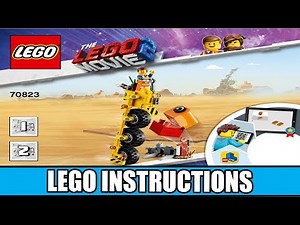 LEGO 70823 Instructions - Emmet's Thricycle! - The LEGO Movie 2