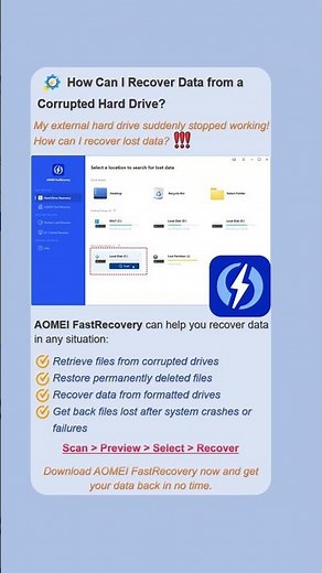 How to Recover Data from a Corrupted External Hard Drive? #externalharddrive #corruption #recovery