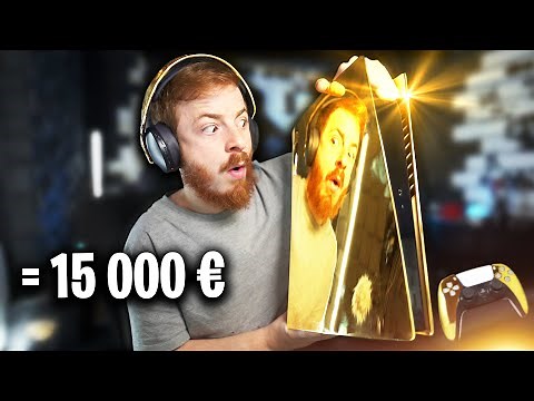 J'ai acheté une PS5 EN OR ! (24 carats, c'est pour vous)