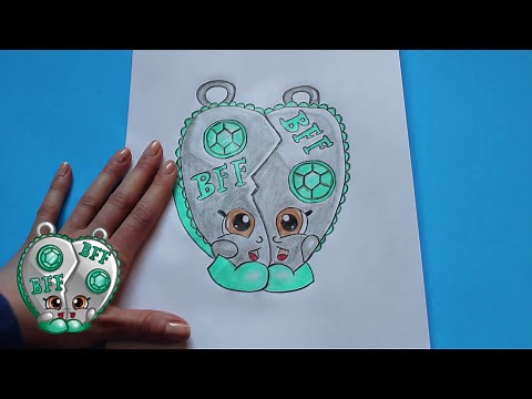 How to Draw Shopkins Season 3 "Chelsea Charm" Limited Edition