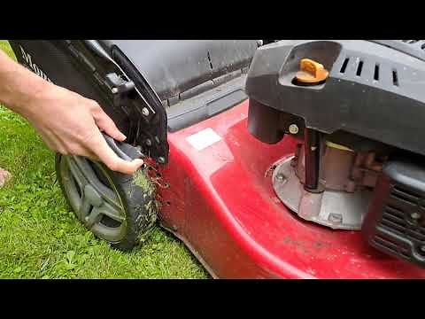 How to start a Mountfield S461PD lawnmower