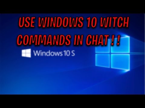 Chat Uses Windows 10