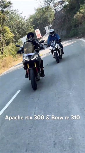 Apache rtx 300 and bmw rr310 in one frame. Newely launch. Apache rtx 300 #apacherr