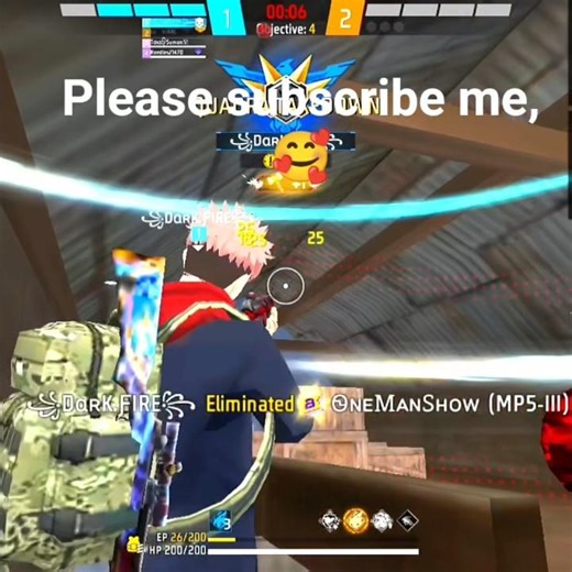 1v4 Headshot King 👑 | Free Fire Extreme Clutch# shorts