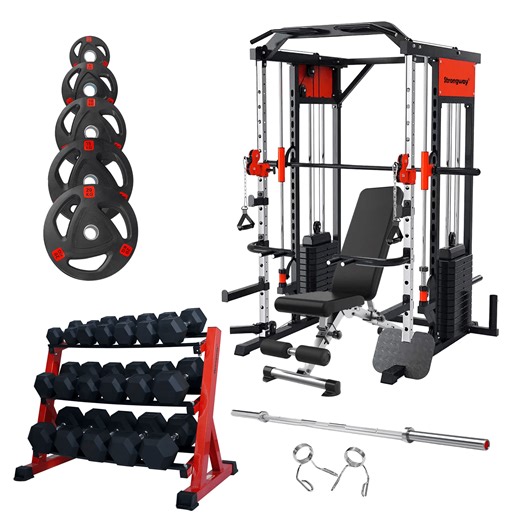 Home Multi Gym Exercise Equipment Packages Now Made Available Online for Sale by Strongway Gym Supplies