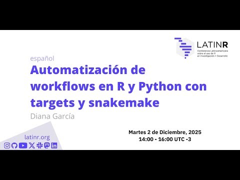 Automatización de workflows en R y Python con targets y snakemake