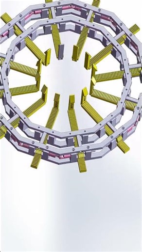 Centering clamping#mechanism #solidworks# #Machine Design#mechanisms #animation #3D Printing