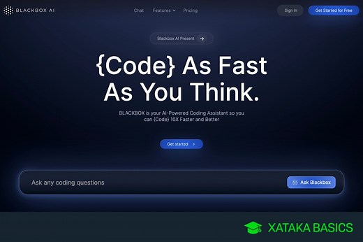 Blackbox AI: qué es y qué herramientas ofrece esta inteligencia artificial que te ayuda a programar completando código