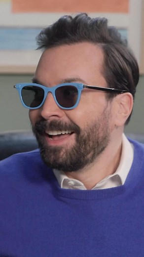 Jimmy Fallon on Instagram: "FLIPPIES! They’re here! I had so much fun designing these with the @warbyparker team. You can go from classic to trendy, work to the weekend, or red carpet to the after party with one pair of sunglasses. And the best part? 100% of your Flippies purchase goes toward supporting Pupils Project—a program that provides free vision screenings, eye exams, and glasses to schoolchildren in the U.S."