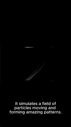 Satisfying Flow Field Animation with Python