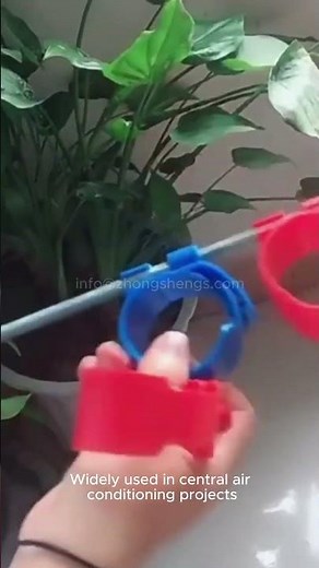 Snap-On HVAC Pipe Clamp | Fast & Secure Suspension for AC Pipe Installation#HVACSupplier