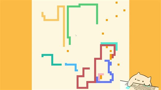 c++作业 蛇对蛇 Demo