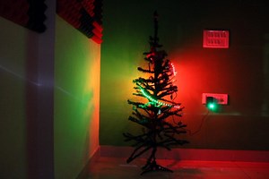 Arduino Based Decorative Christmas Tree with Neo-Pixel and JQ6500 Voice Module