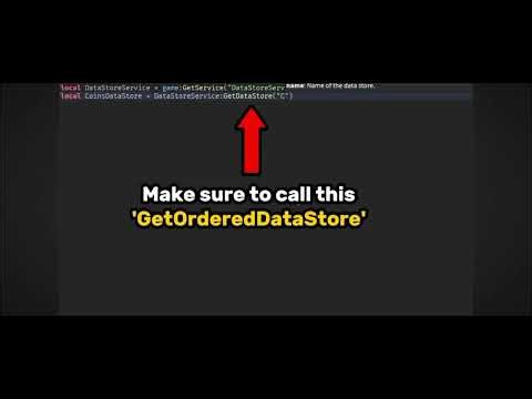 How to make a global leaderboard in Roblox studio