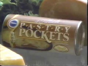 Pillsbury P.a.s.t.r.y Pockets Commercial 1987