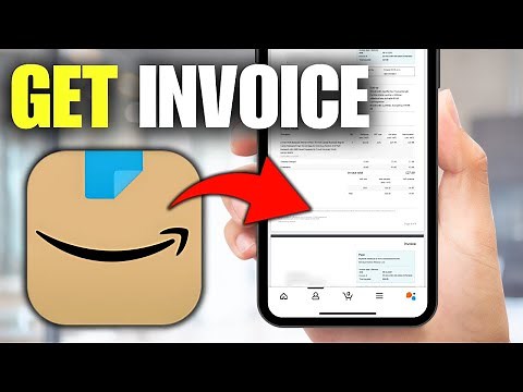 How To Get An Invoice From Amazon App (iPhone & Android)