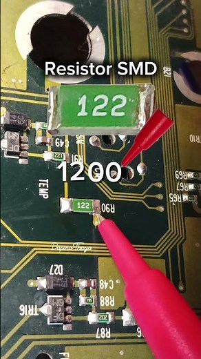 How to Read SMD Resistor Code 122 #SMDResistor #ElectronicsTips #ResistorCode
