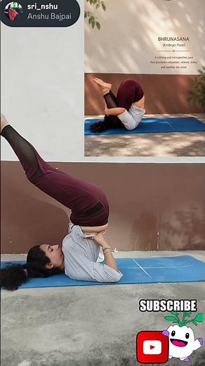 Trying some new advanced asanas & pushing my limits with patience, balance and practice 🧘‍♀️✨