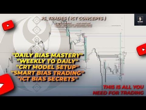 How to Find Daily Bias with ICT Weekly Profile Mastery | 9AM CRT Model Trading using ICT Concepts