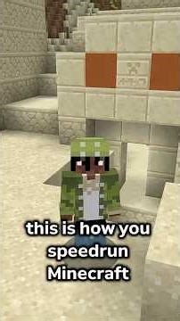 I Found the FASTEST Desert Temple Start... #minecraft