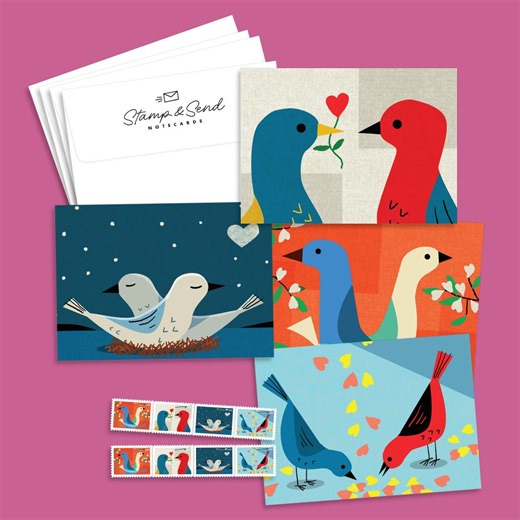 Love (2026) Notecards (set of 8) — Stamps Forever