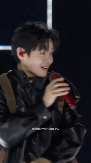 Taehyung forgetting the Spring day lyrics is the cutest moment🥹💜#taehyung #v #bts #shorts