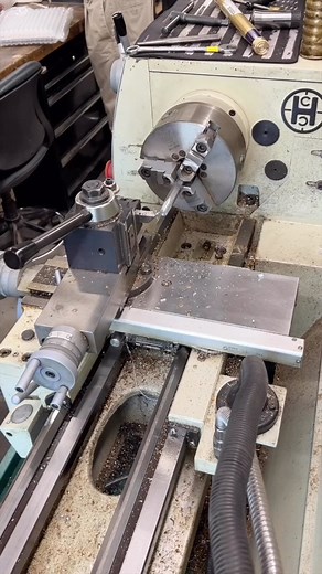 Shop Essential: Machining a Center Punch 🛠️�Every good project starts with a solid mark. Machining a center punch means it’s sized right, hardened, and built to last—because accuracy starts at the first hit. #CenterPunch #MachinistMade #LatheWork #PrecisionTools #WorkshopGear | High Caliber Craftsman Builds