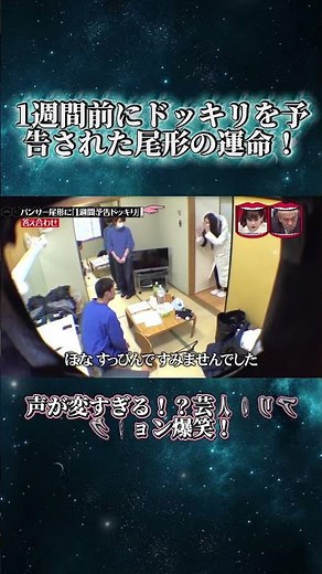 1週間前にドッキリを予告された尾形の運命！ #水曜日のダウンタウン #ドッキリ #お笑い
