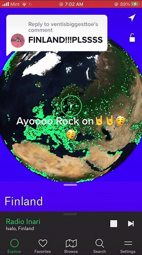 Exploring Finland on Radio Garden: A Reply