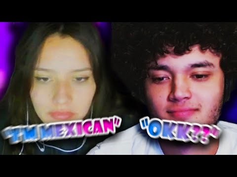Unfiltered conversation with crazy mexican girl on omegle...