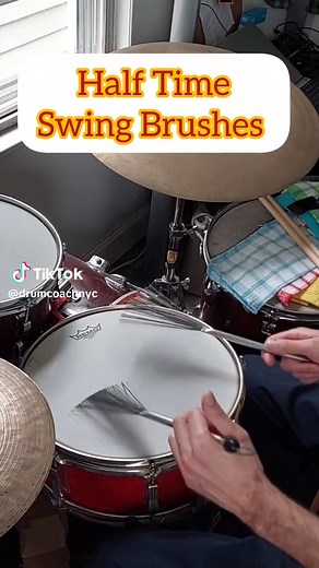 Learn Drum Brushes Techniques for Swing Music
